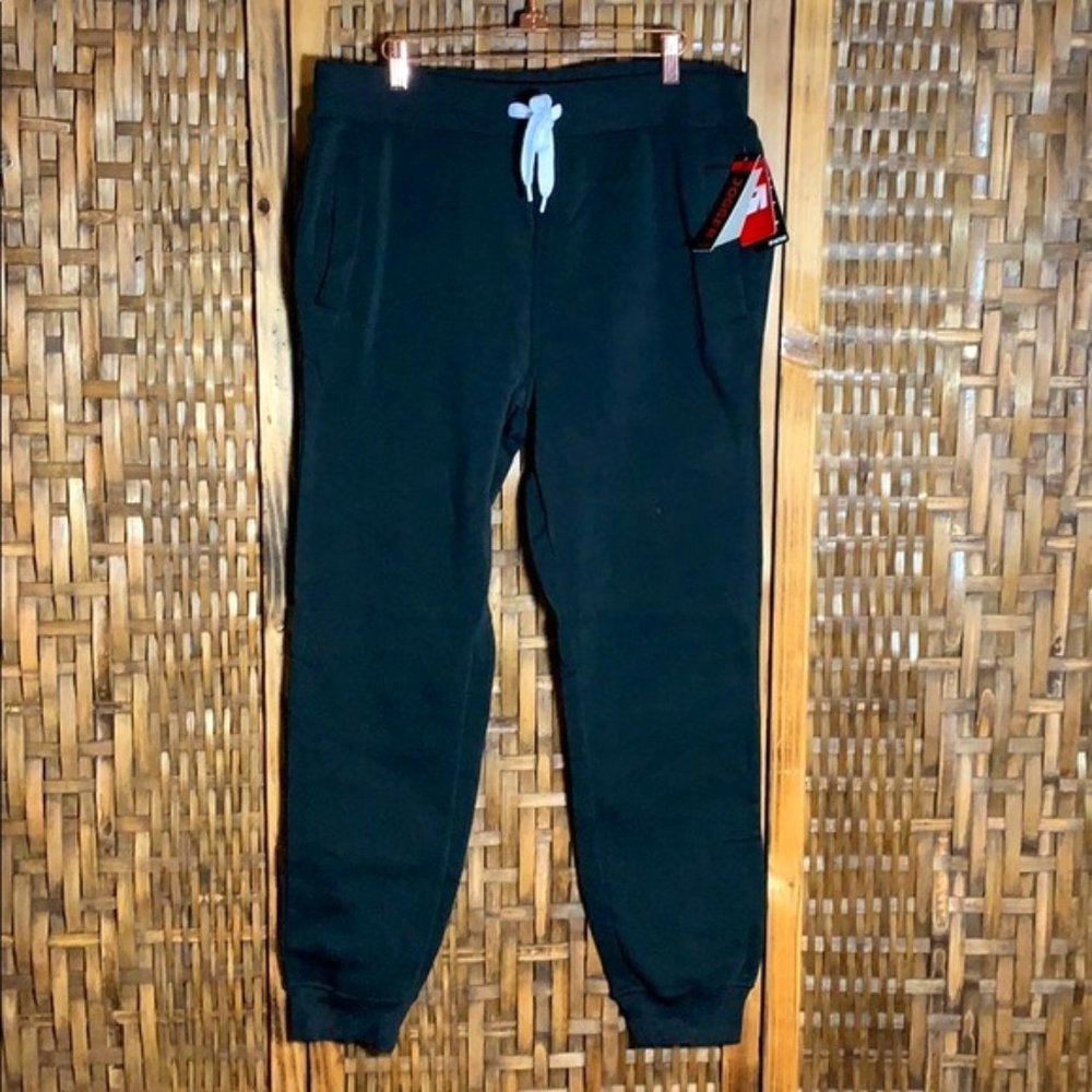 NWT SP Active Mens Jogger Sweatpants Black XL